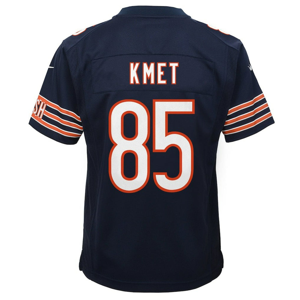 Cole Kmet Chicago Bears Youth Team Game Jersey Navy - Nike