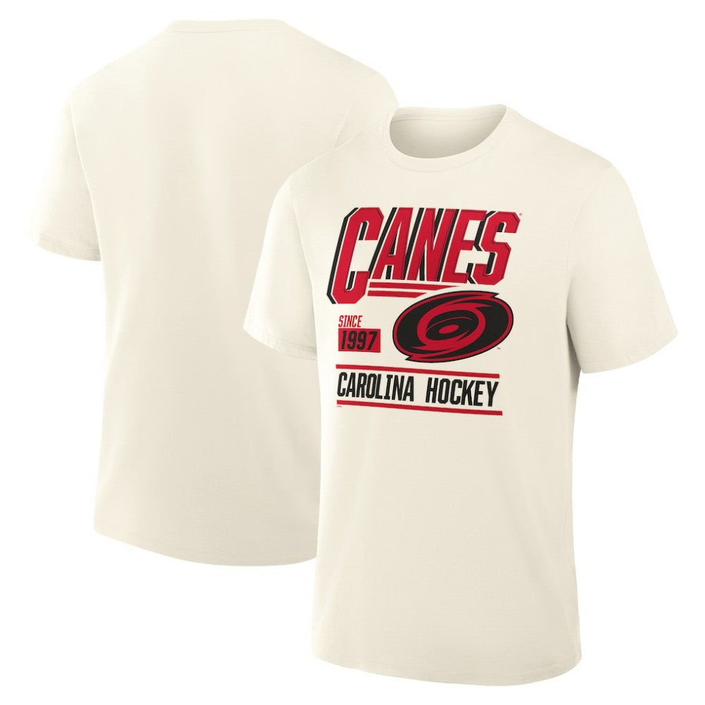 Carolina Hurricanes - Fanatics Male Legacy T-Shirt Cream