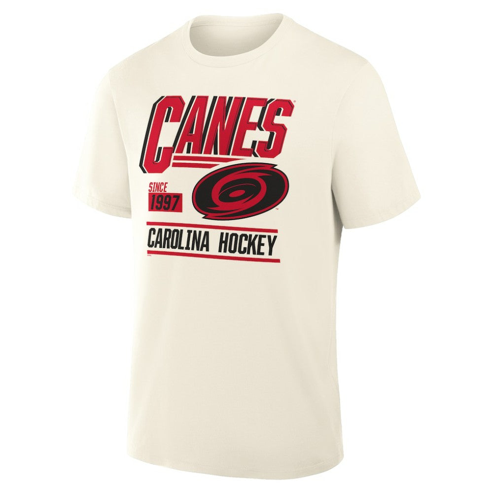 Carolina Hurricanes - Fanatics Male Legacy T-Shirt Cream