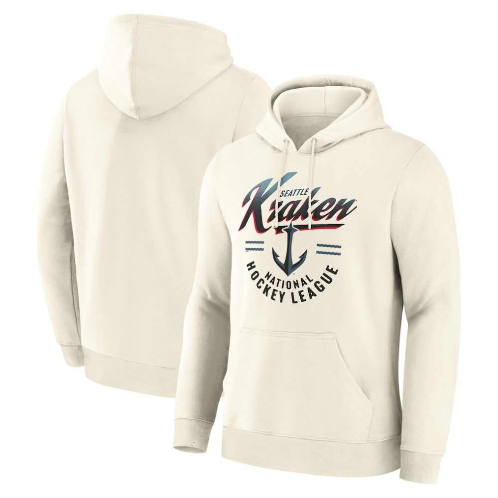 Seattle Kraken Fanatics Legacy Hoodie Cream
