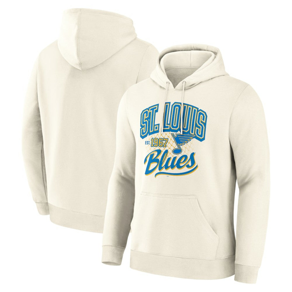 St. Louis Blues - Fanatics Legacy Hoodie Cream