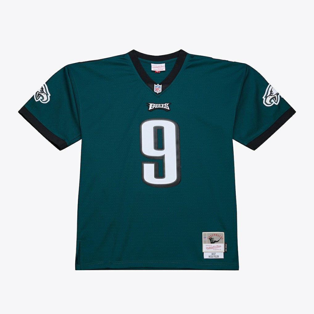 Nick Foles Philadelphia Eagles Legacy Replica Jersey Midnight Green - Mitchell & Ness