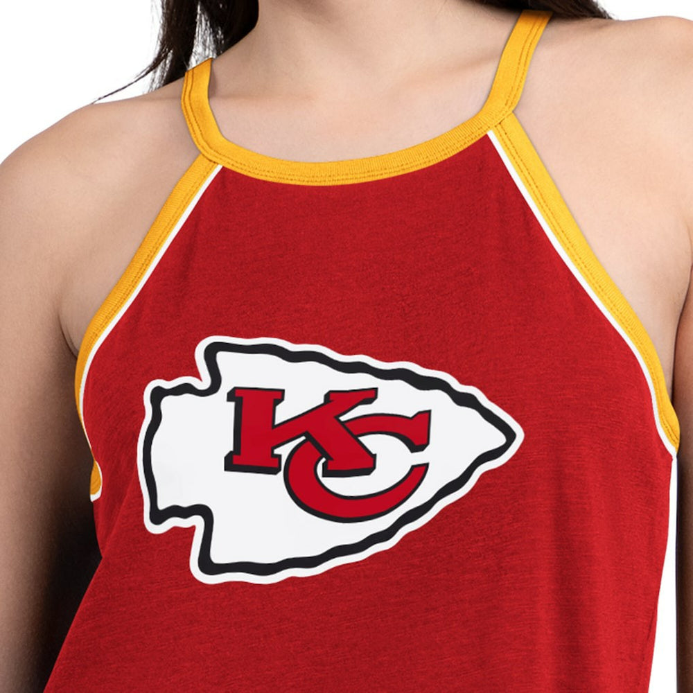 Kansas City Chiefs G-III 4Her by Carl Banks Women's Redemption Win Slub Tank Top Red - NFL