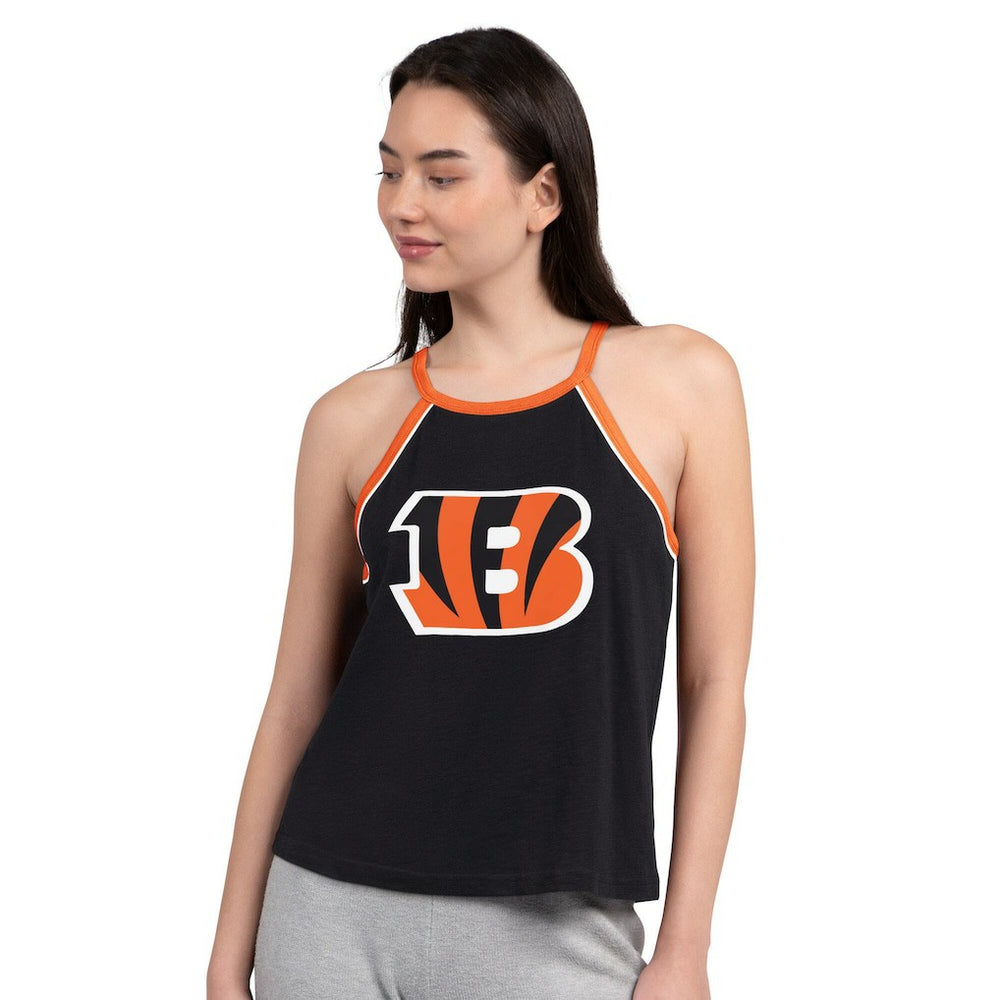 Cincinnati Bengals G-III 4Her by Carl Banks Women's Redemption Win Slub Tank Top Black - NFL