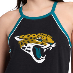Jacksonville Jaguars G-III 4Her by Carl Banks Women's Redemption Win Slub Tank Top Black - NFL