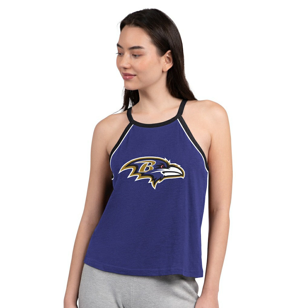 Baltimore Ravens G-III 4Her by Carl Banks Women's Redemption Win Slub Tank Top Purple - NFL