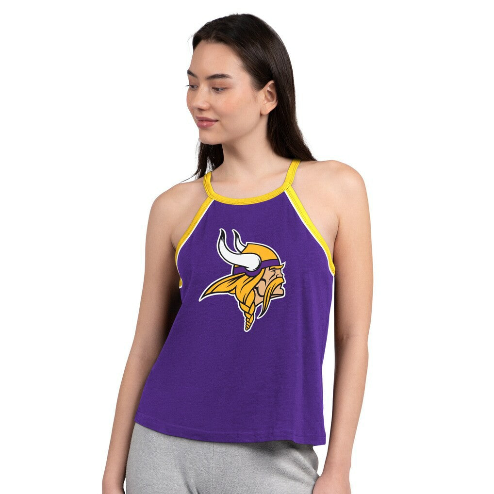 Minnesota Vikings G-III 4Her by Carl Banks Women's Redemption Win Slub Tank Top Purple - NFL