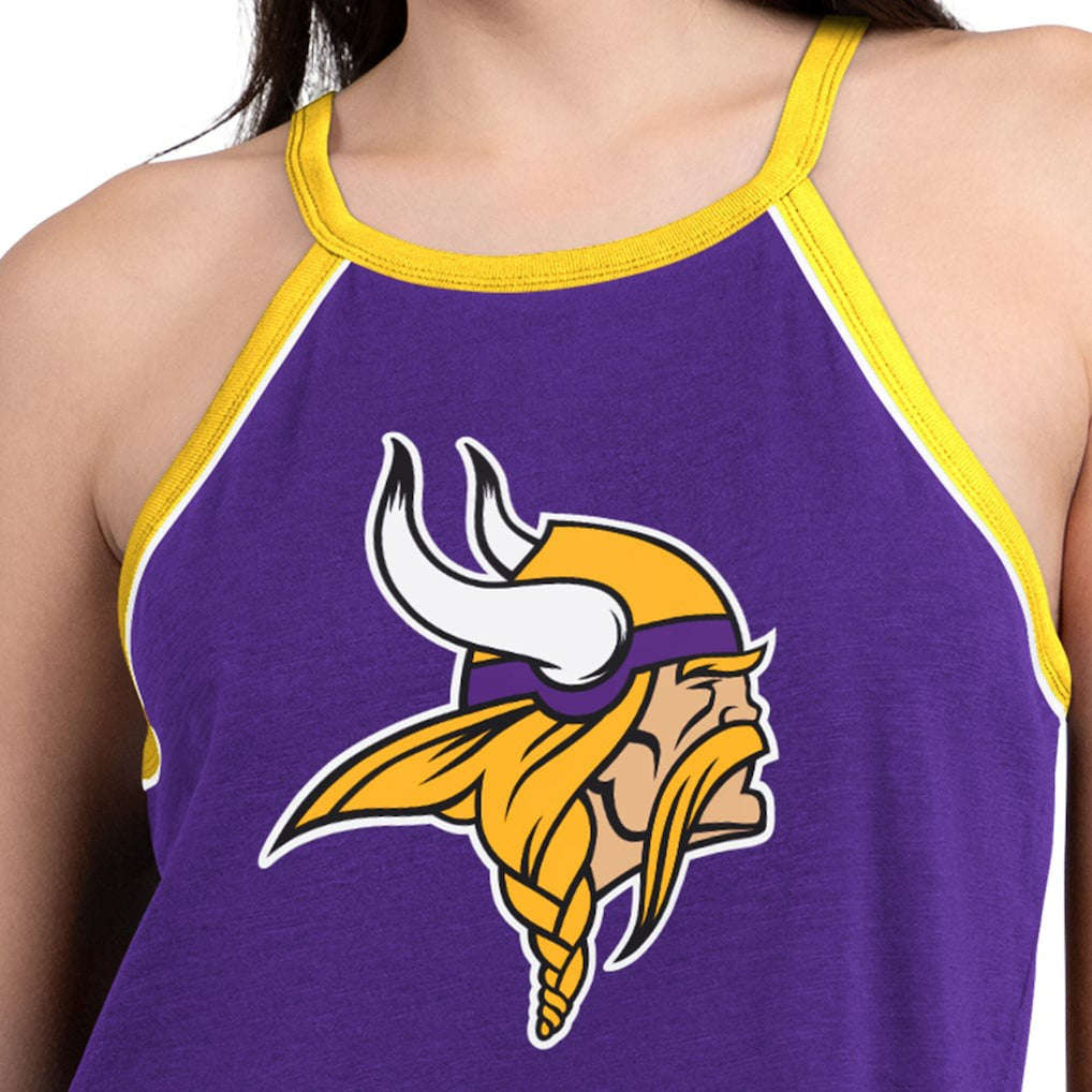 Minnesota Vikings G-III 4Her by Carl Banks Women's Redemption Win Slub Tank Top Purple - NFL