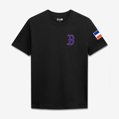 Boston Red Sox New Era Dominican Republic Country Flag T-Shirt Sale