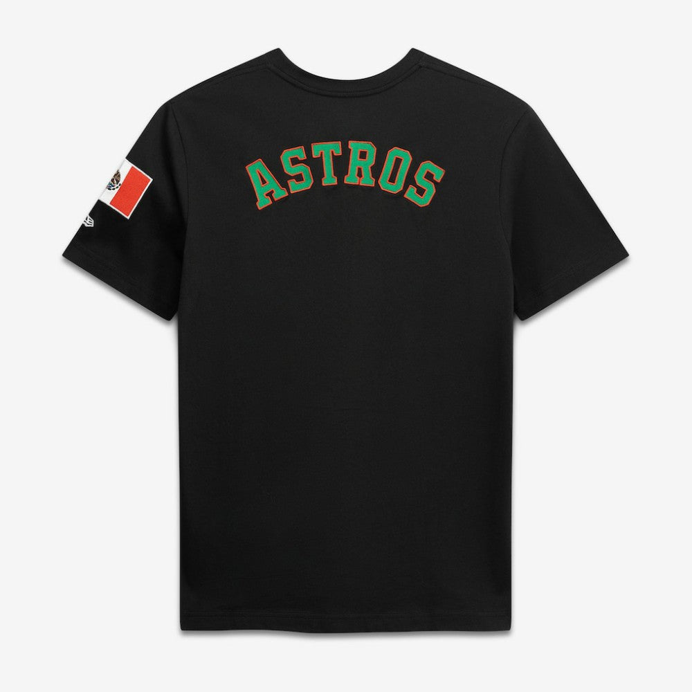 Houston Astros New Era Mexico Country Flag T-Shirt On Sale