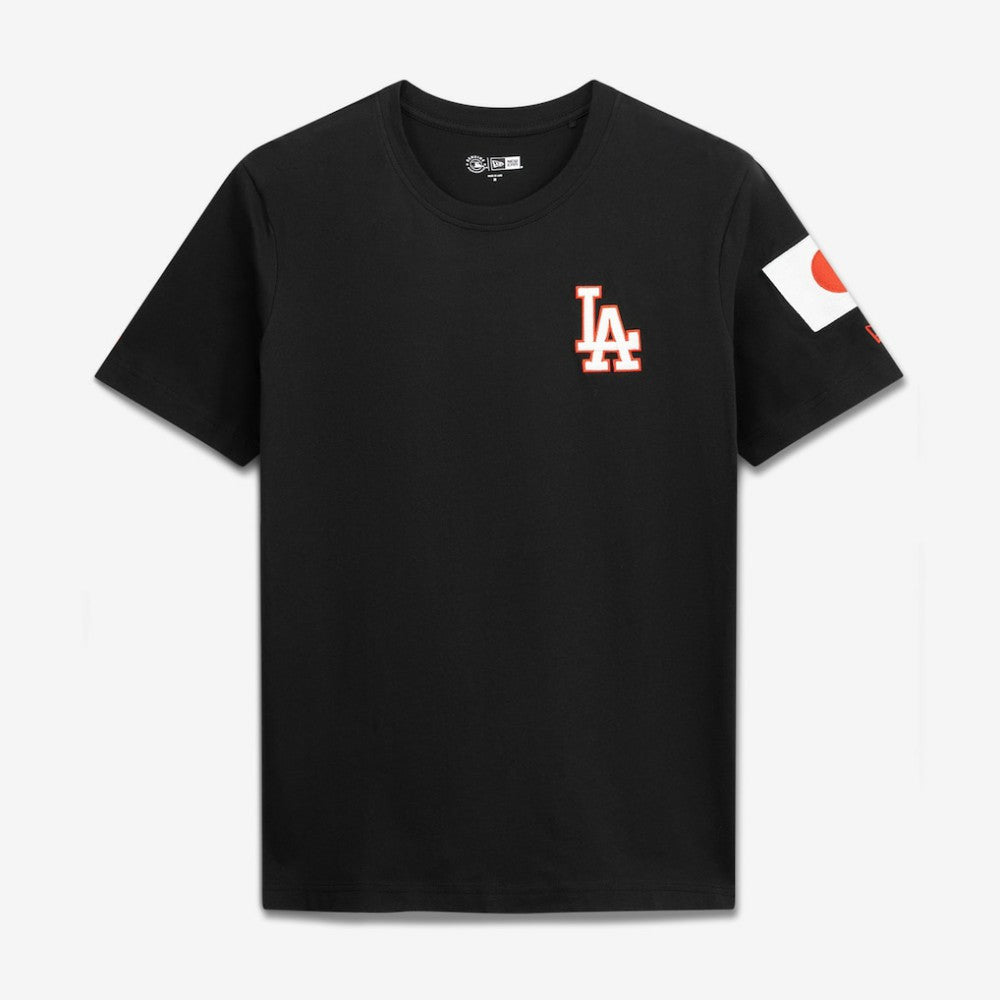 Los Angeles Dodgers New Era Japan Country Flag T-Shirt Sale