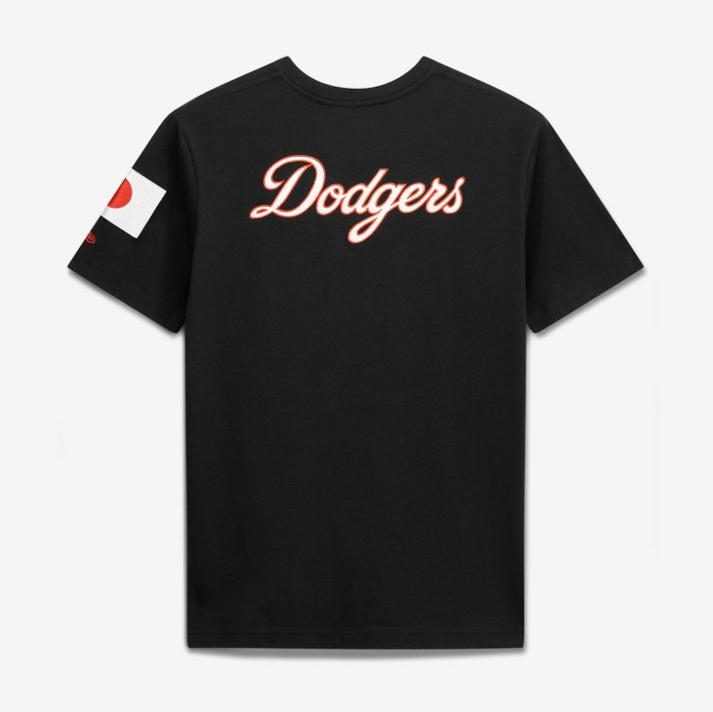 Los Angeles Dodgers New Era Japan Country Flag T-Shirt Sale