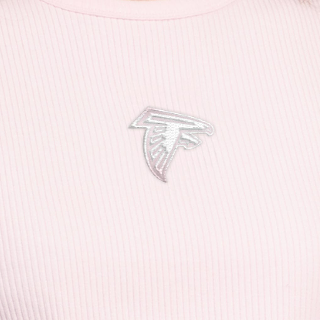 Atlanta Falcons Starter Women's Travel Pastels Cropped Tank Pastel Pink - NFL