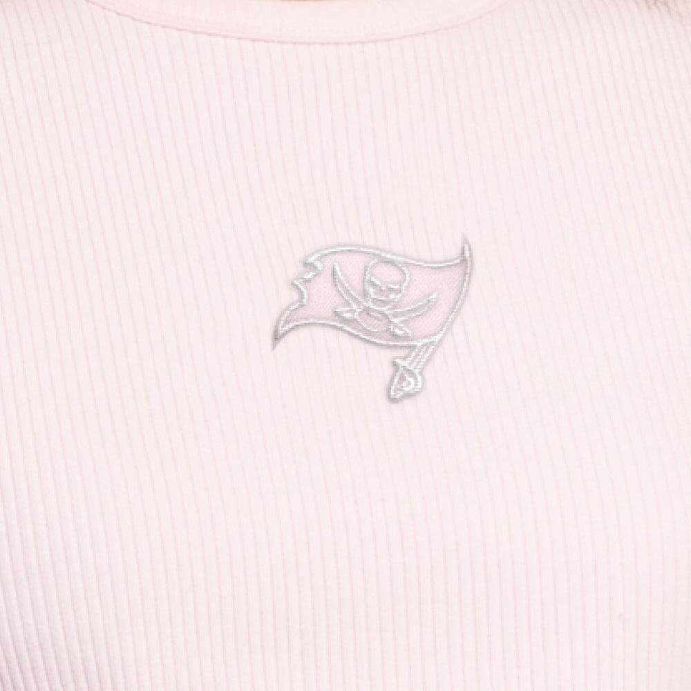 Tampa Bay Buccaneers Starter Women's Travel Pastels Cropped Tank Pastel Pink - NFL