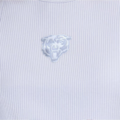 Chicago Bears Starter Women's Pastels Ribbed Tank Top Light Blue - NFL