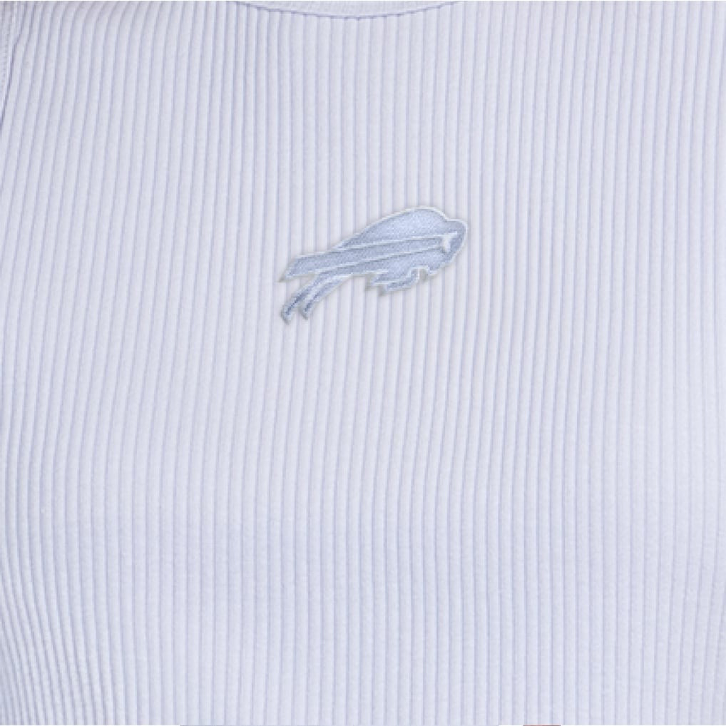 Buffalo Bills Starter Women's Travel Pastels Cropped Tank Pastel Blue - NFL