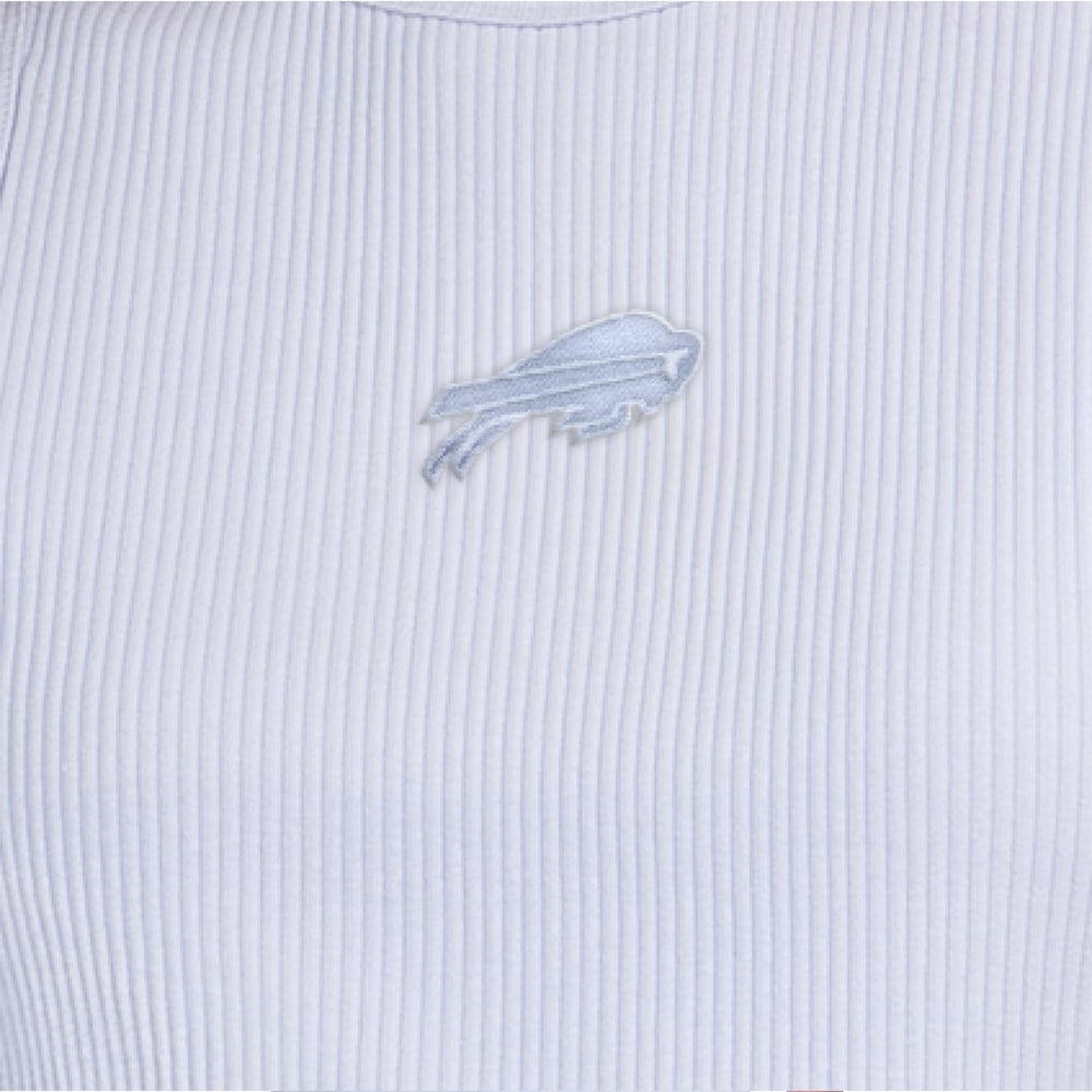 Buffalo Bills Starter Women's Travel Pastels Cropped Tank Pastel Blue - NFL