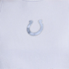 Indianapolis Colts Starter Women's Travel Pastels Cropped Tank Pastel Blue - NFL