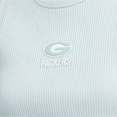 Green Bay Packers Starter Women's Travel Pastels Cropped Tank Pastel Green - NFL