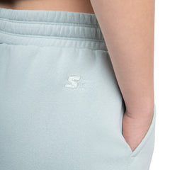 Miami Dolphins Starter Women's Travel Pastels Fleece Short Pastel Green - NFL