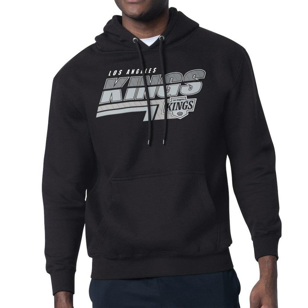 Los Angeles Kings - Starter Logo Push Fleece Hoodie Black