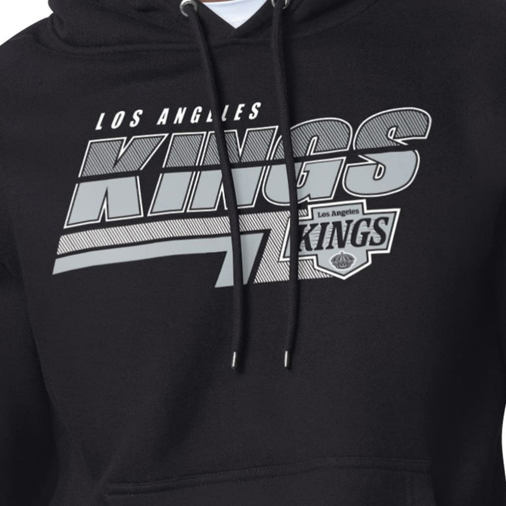 Los Angeles Kings - Starter Logo Push Fleece Hoodie Black