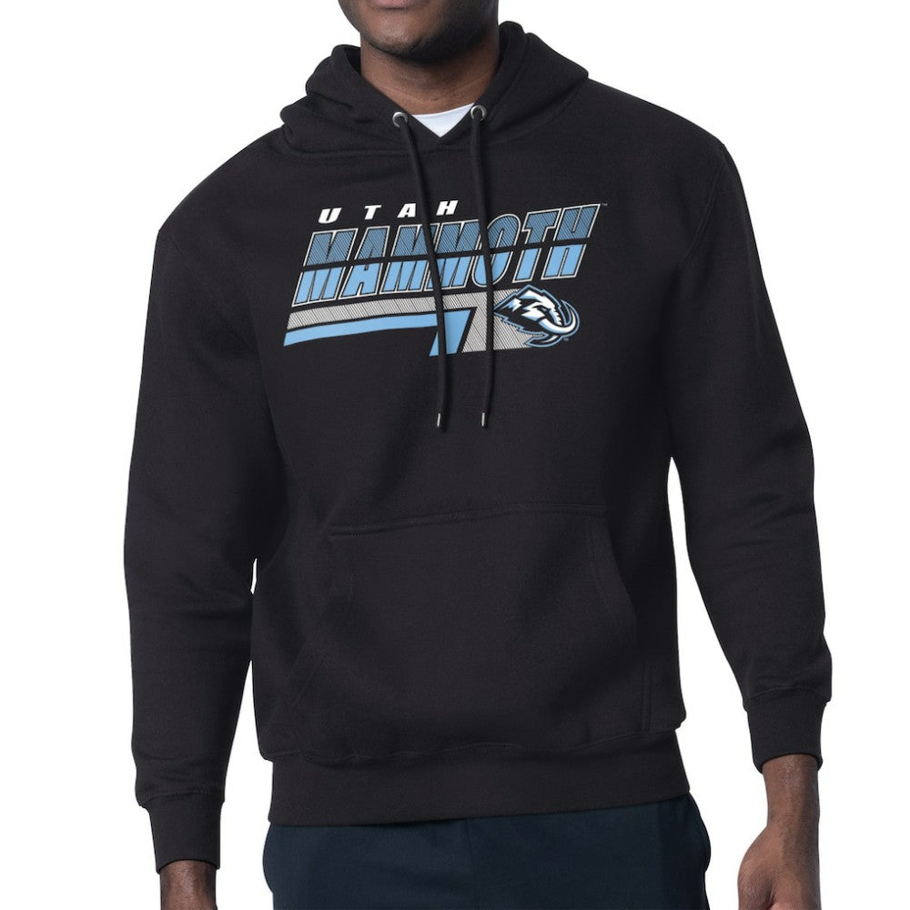 Utah Mammoth - Starter Logo Push Fleece Hoodie Black