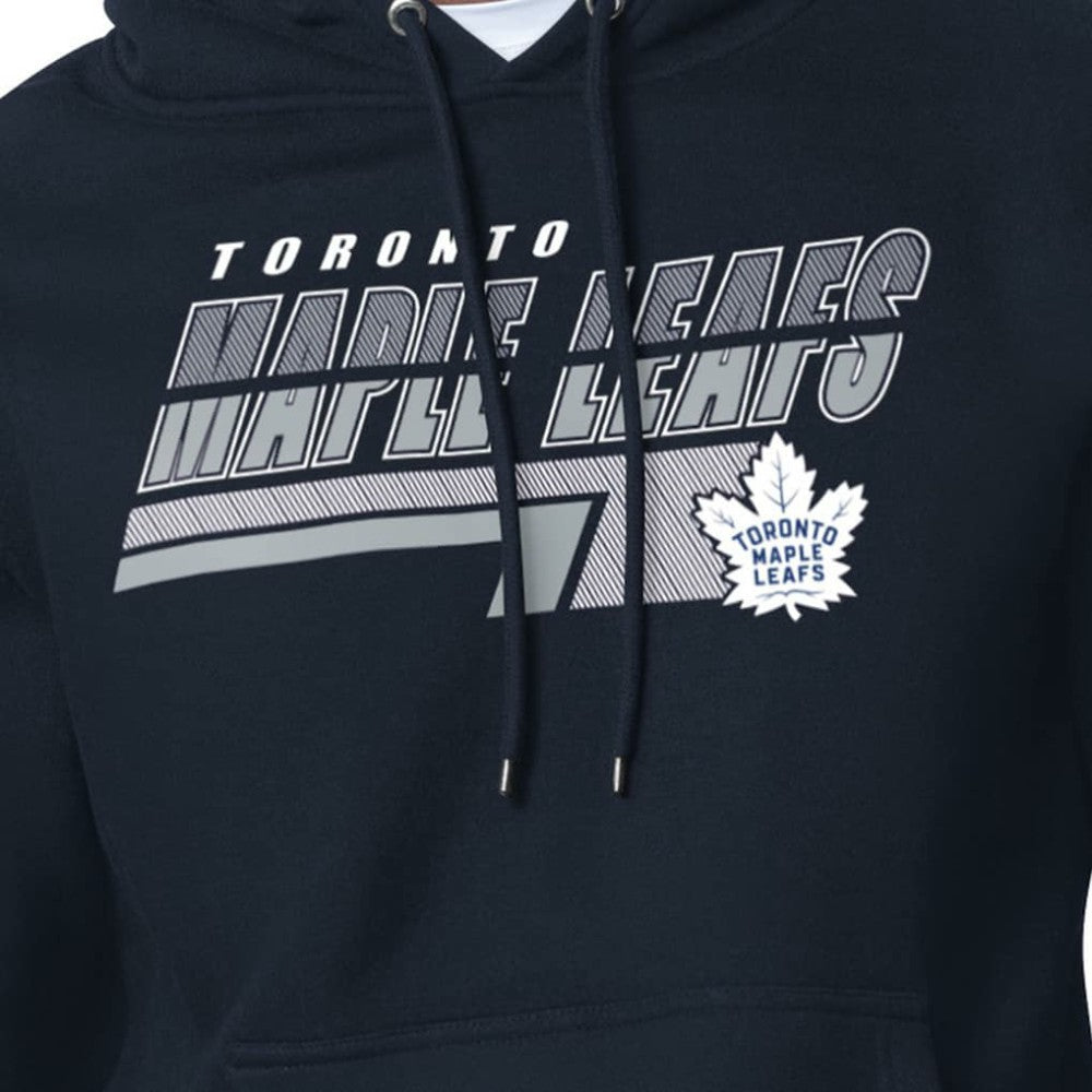 Toronto Maple Leafs - Starter Logo Push Fleece Hoodie Blue