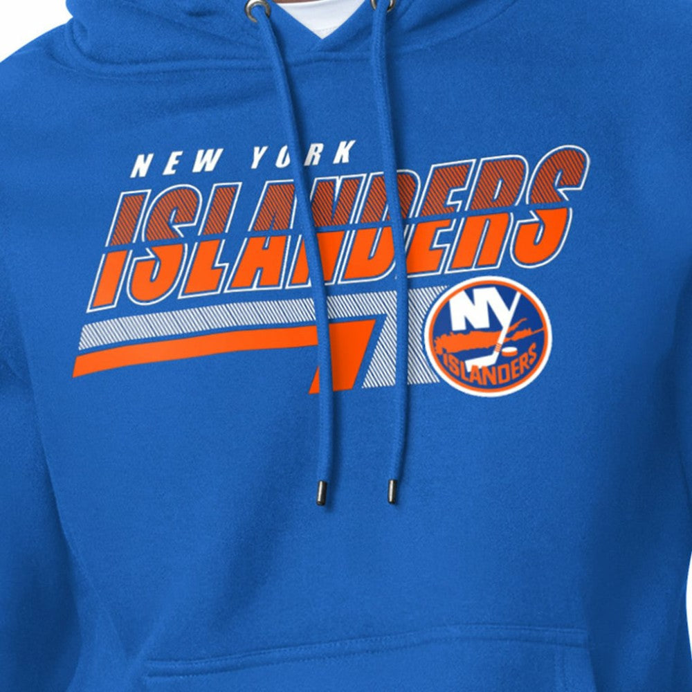 New York Islanders - Starter Logo Push Fleece Hoodie Royal