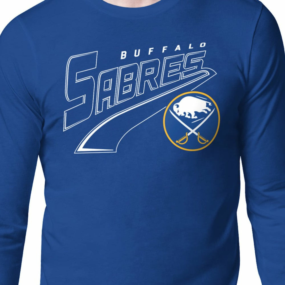 Buffalo Sabres - Starter Modern Tailsweep Long Sleeve T-Shirt Royal
