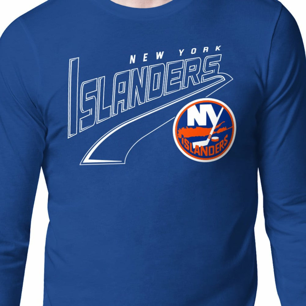 New York Islanders - Starter Modern Tailsweep Long Sleeve T-Shirt Royal