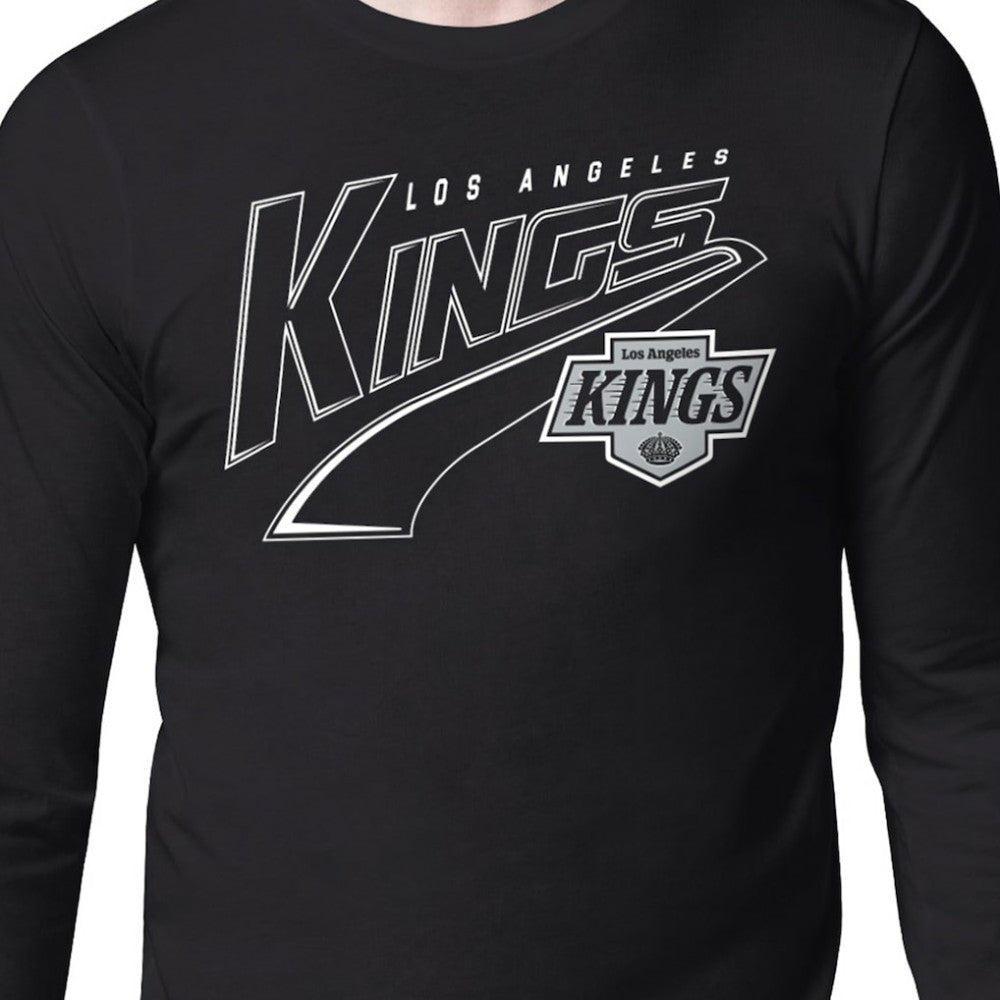 Los Angeles Kings - Starter Modern Tailsweep Long Sleeve T-Shirt Black