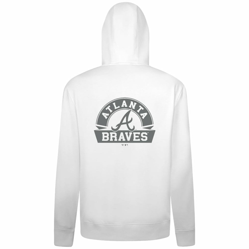 Atlanta Braves Levelwear Podium Chenille Logo Full-Zip Hoodie Online