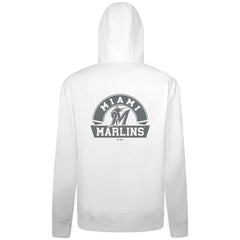 Miami Marlins Levelwear Podium Chenille Logo Full-Zip Hoodie Online