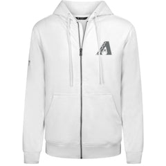 Arizona Diamondbacks Levelwear Podium Chenille Logo Full-Zip Hoodie Clearance