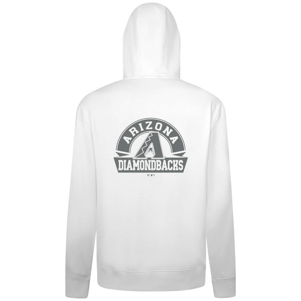 Arizona Diamondbacks Levelwear Podium Chenille Logo Full-Zip Hoodie Clearance