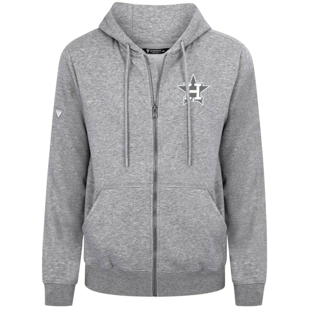 Houston Astros Levelwear Podium Chenille Logo Full-Zip Hoodie discount