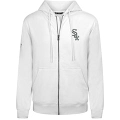 Chicago White Sox Levelwear Podium Chenille Logo Full-Zip Hoodie Clearance