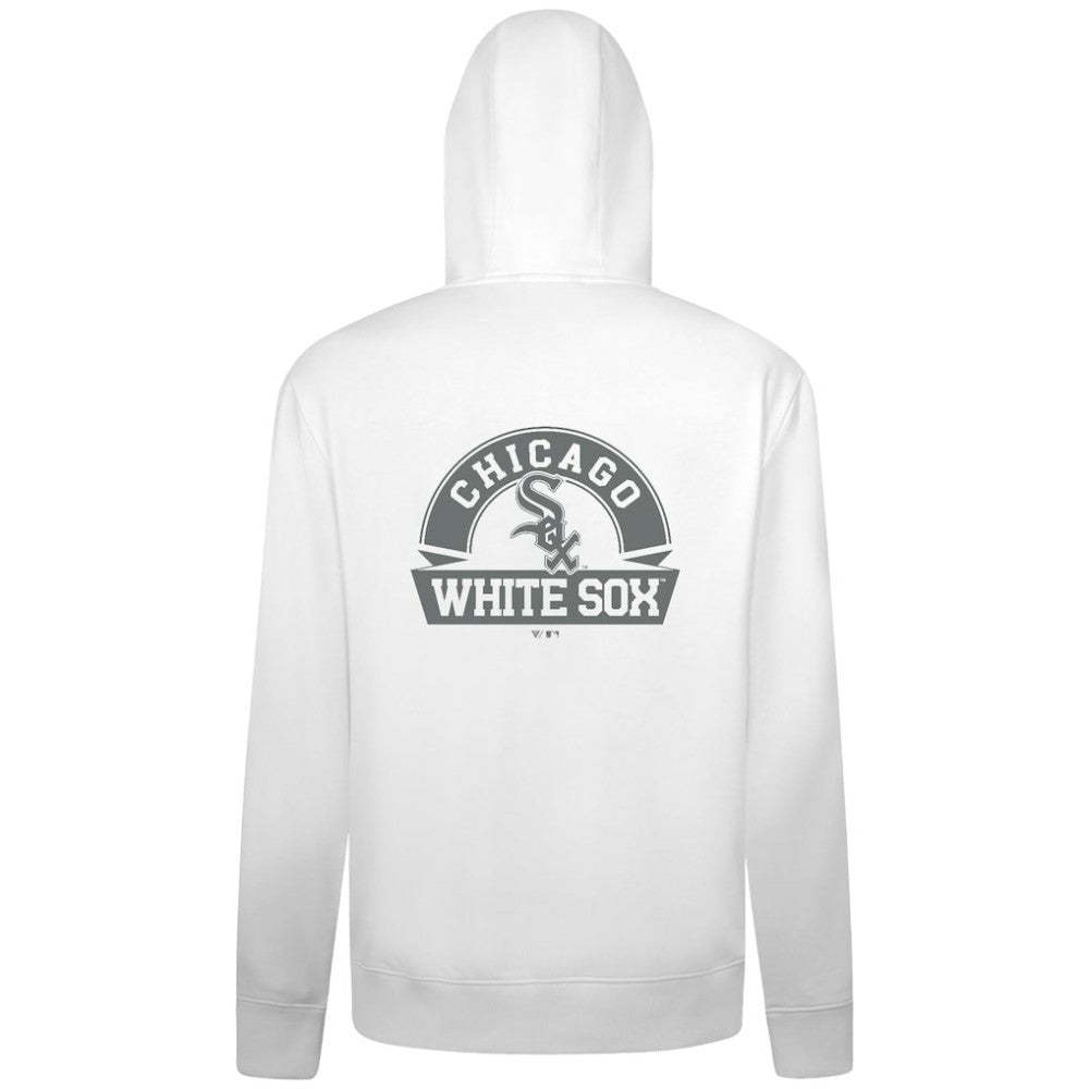 Chicago White Sox Levelwear Podium Chenille Logo Full-Zip Hoodie Clearance