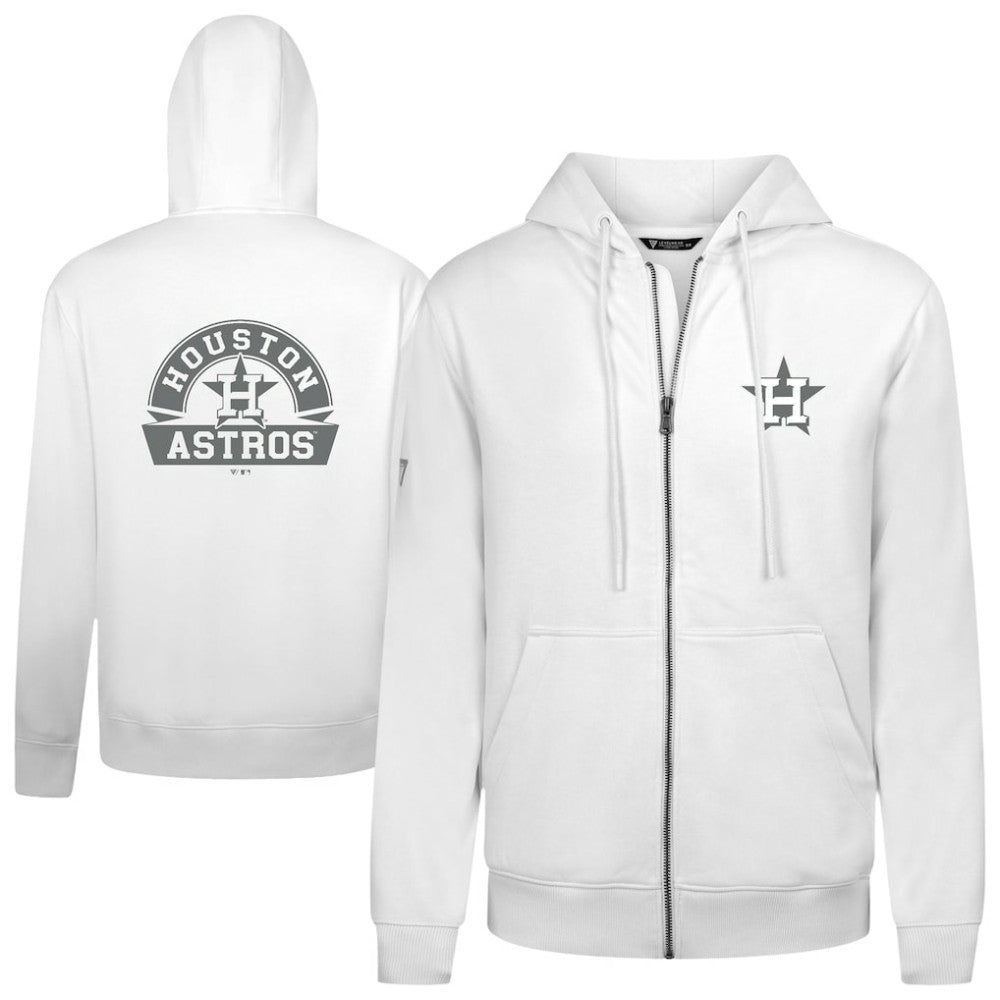 Houston Astros Levelwear Podium Chenille Logo Full-Zip Hoodie discount