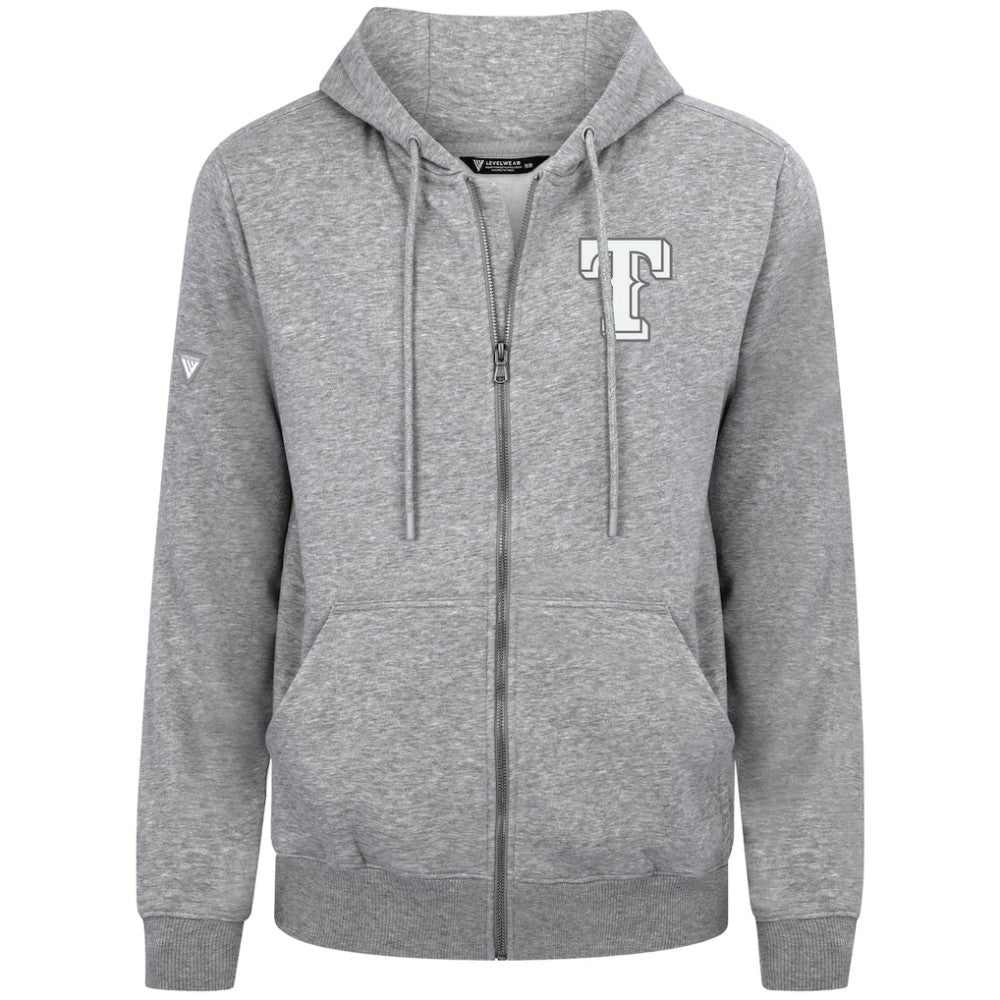 Texas Rangers Levelwear Podium Banner Arch Full-Zip Hoodie Near Me