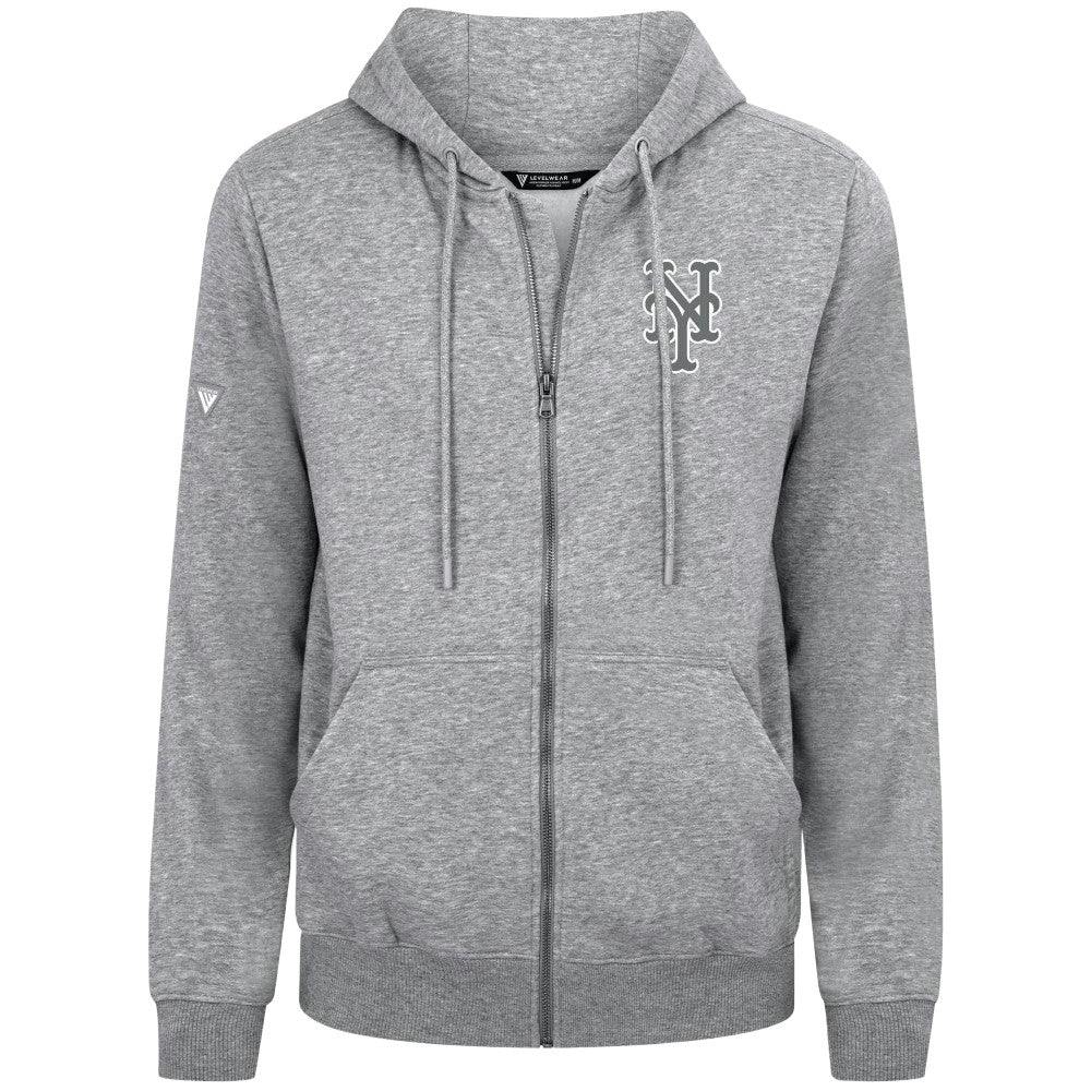 New York Mets Levelwear Podium Banner Arch Full-Zip Hoodie discount