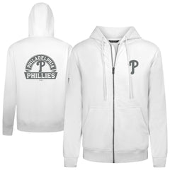Philadelphia Phillies Levelwear Podium Banner Arch Full-Zip Hoodie discount