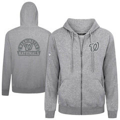Washington Nationals Levelwear Podium Banner Arch Full-Zip Hoodie Lifestyle