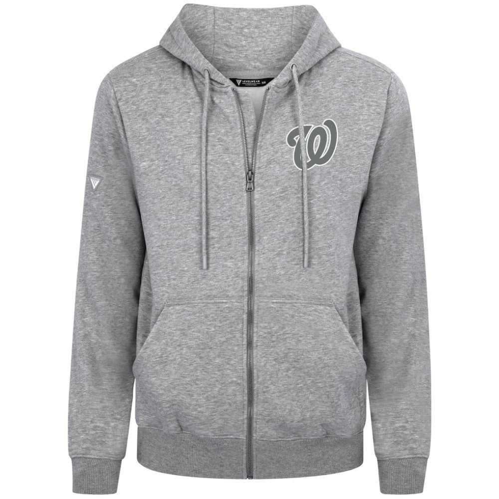 Washington Nationals Levelwear Podium Banner Arch Full-Zip Hoodie Lifestyle