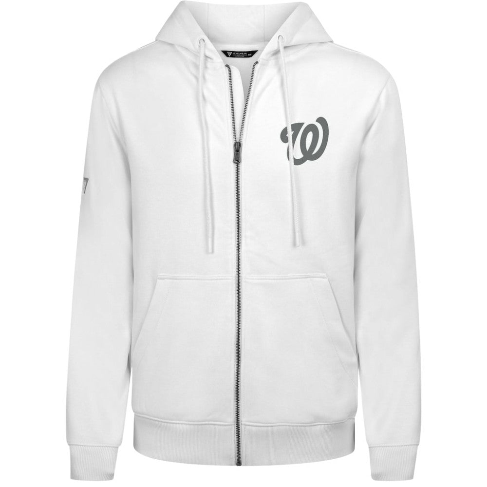 Washington Nationals Levelwear Podium Banner Arch Full-Zip Hoodie Sale