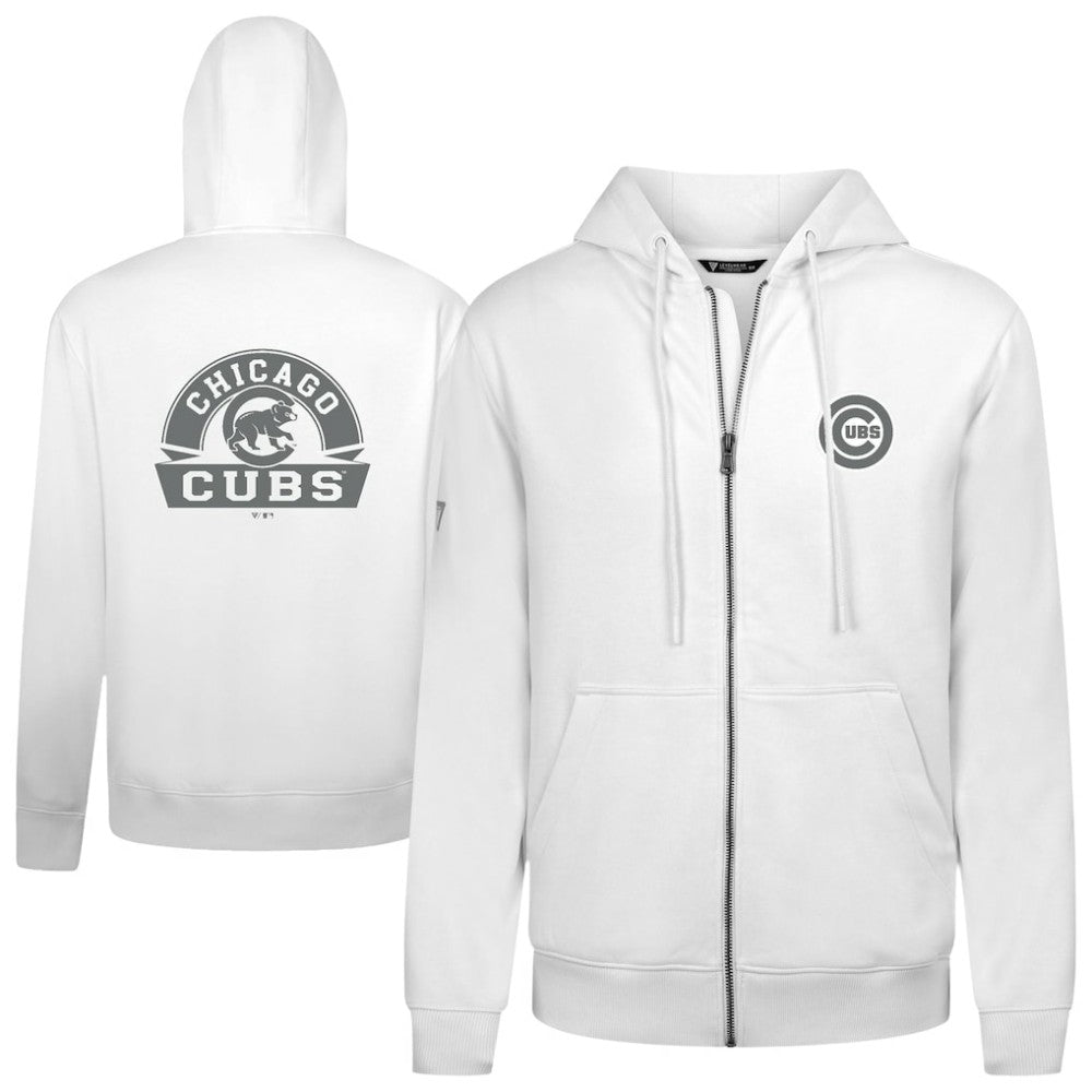 Chicago Cubs Levelwear Podium Banner Arch Full-Zip Hoodie On Sale