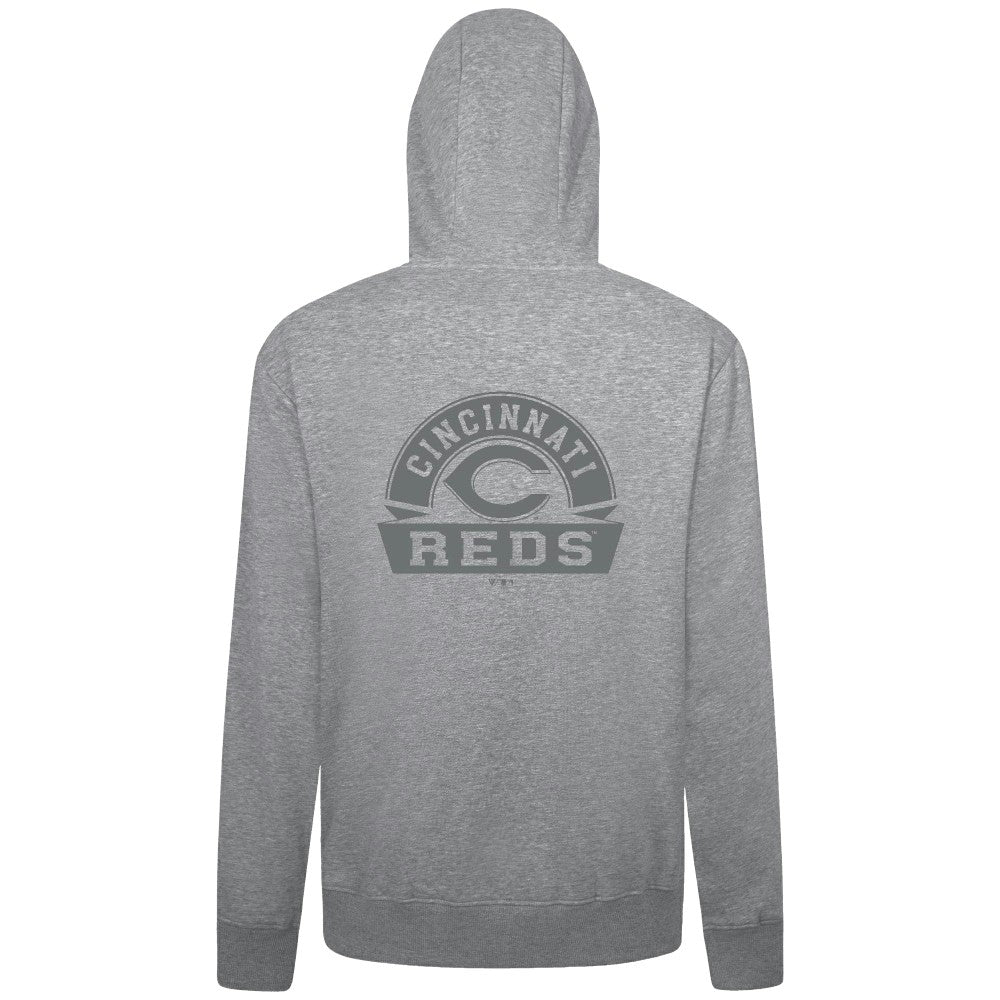 Cincinnati Reds Levelwear Podium Banner Arch Full-Zip Hoodie Clearance