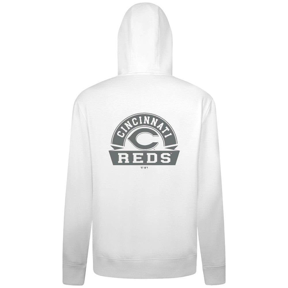 Cincinnati Reds Levelwear Podium Banner Arch Full-Zip Hoodie Sale