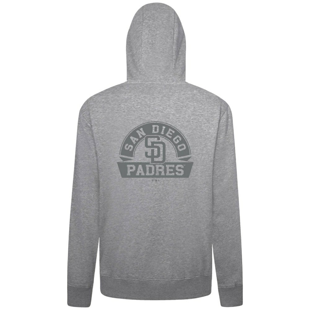 San Diego Padres Levelwear Podium Banner Arch Full-Zip Hoodie Clearance